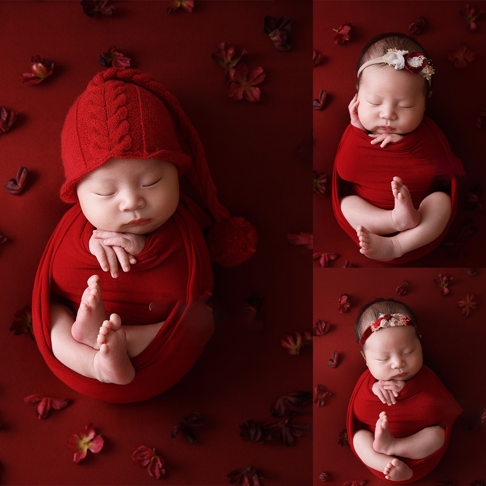 Baby Wrap Stretchy - 6pcs/Set Newborn Photography Props Soft Stretchable