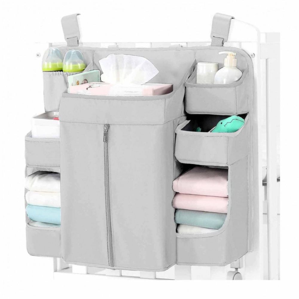 Baby Nursery Dresser - BPA Free Diaper Organizer Polyester Multi-Pocket