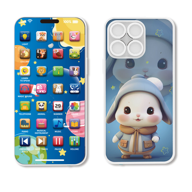 Baby Nursery Mobile - Baby Telephone Music Toy Multifunctional Sound