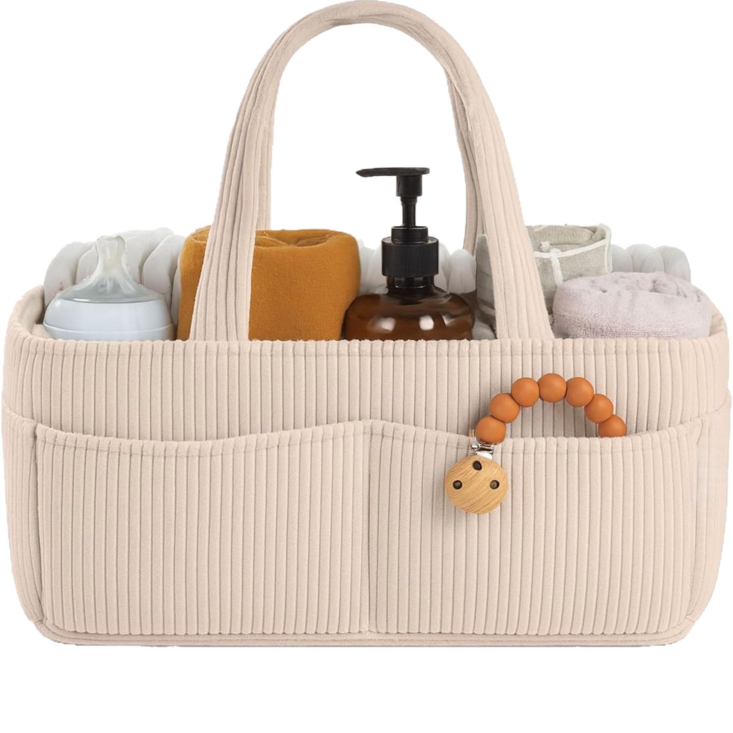 Diaper Caddy Organizer - New Corduroy Diaper Caddy Organizer Foldable