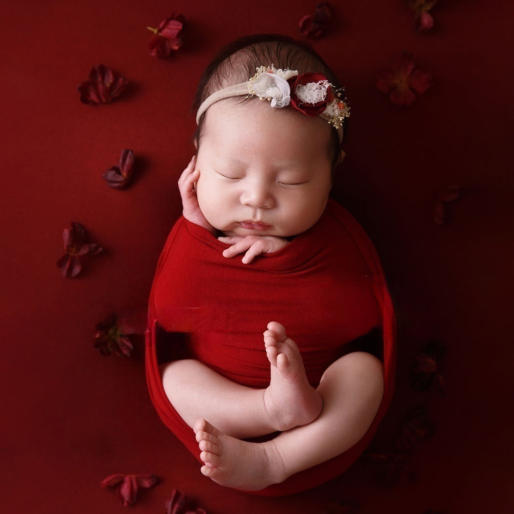 6pcs/Set Newborn Photography P - Baby Wrap Stretchy ulasan dan harga