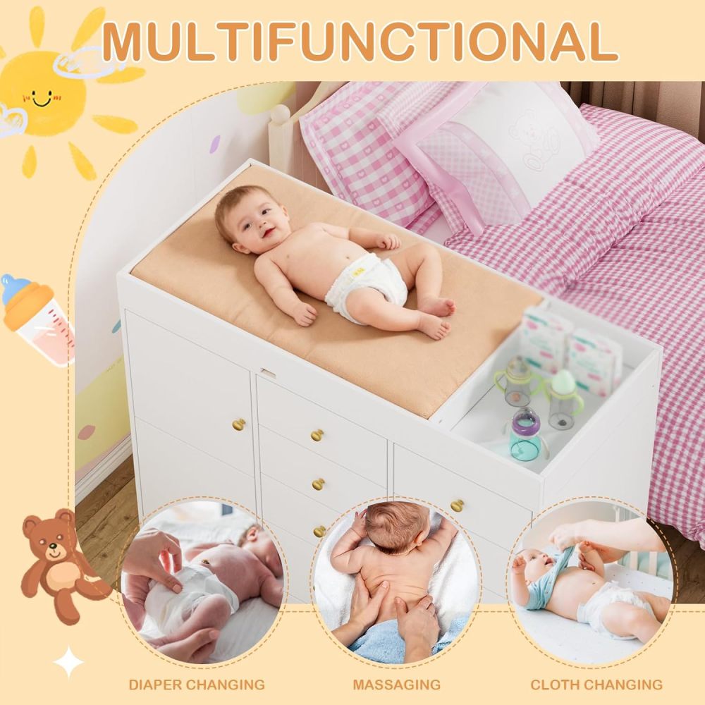 Baby Classic Nursery Dresser w - Baby Nursery Dresser ulasan dan harga