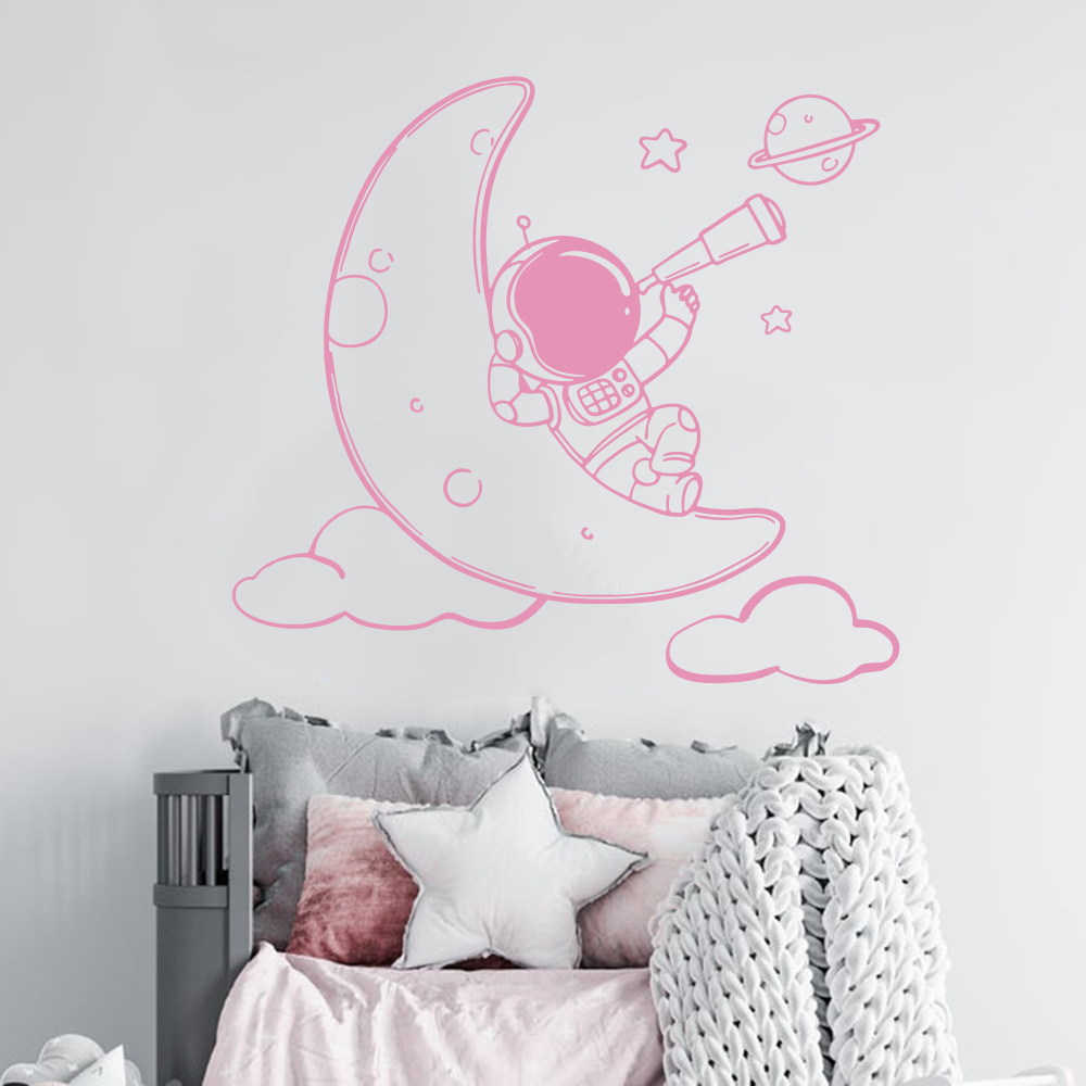 Cartoon Astronaut on The Moon  - Baby Nursery Furniture ulasan dan harga
