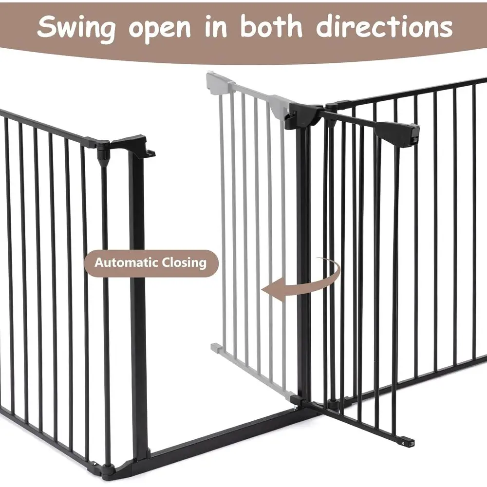 Extra Wide Metal Baby Gate, 8- - Baby Gate Extra Wide ulasan dan harga