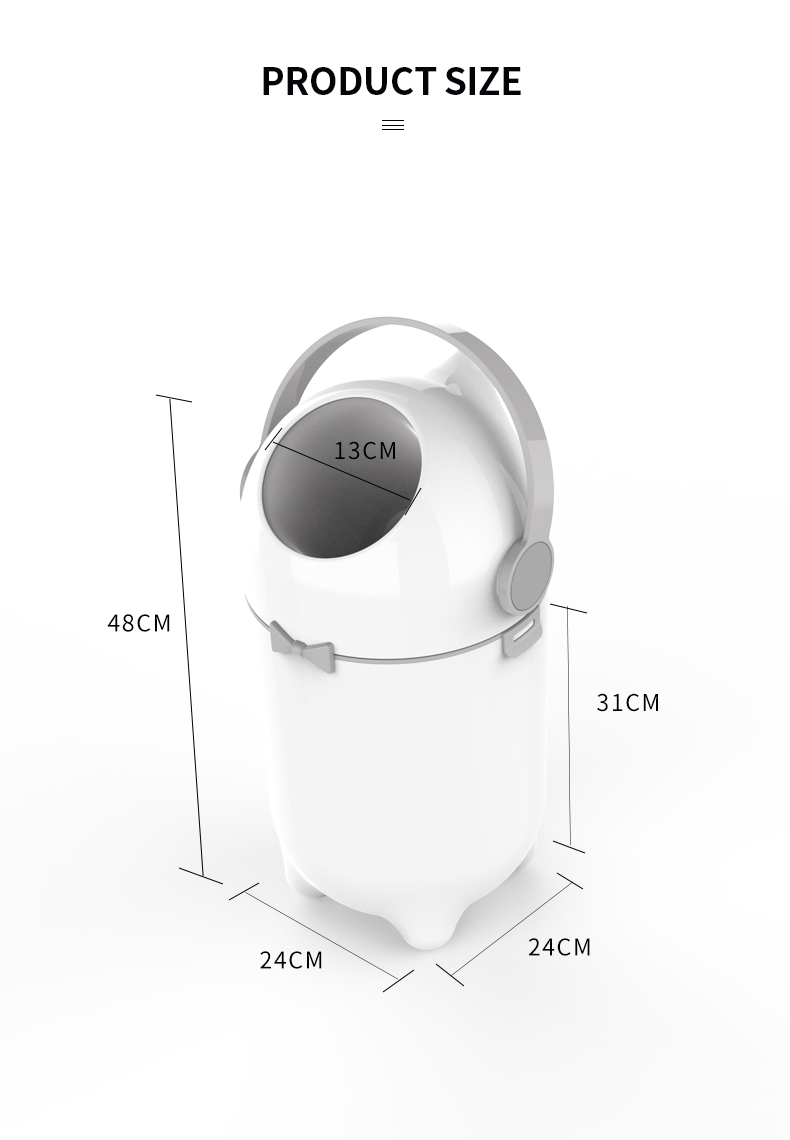 2025 Factory Creative Design A - Diaper Pail Odor ulasan dan harga
