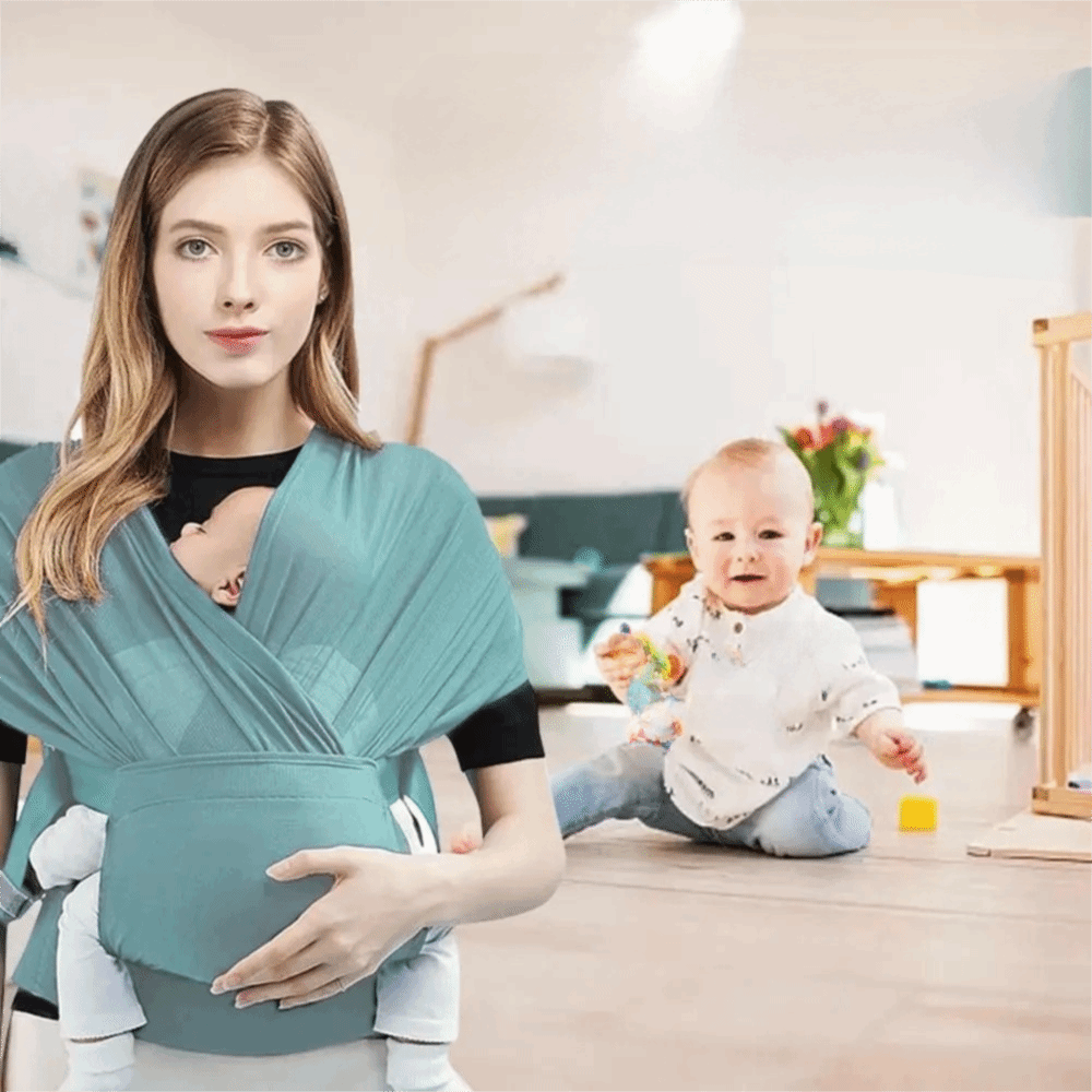Portable Ergonomic Newborn Bab - Baby Wrap Stretchy ulasan dan harga
