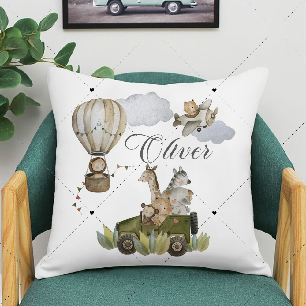 Personalised Woodland Animal P - Baby Nursery Animal Prints ulasan dan harga
