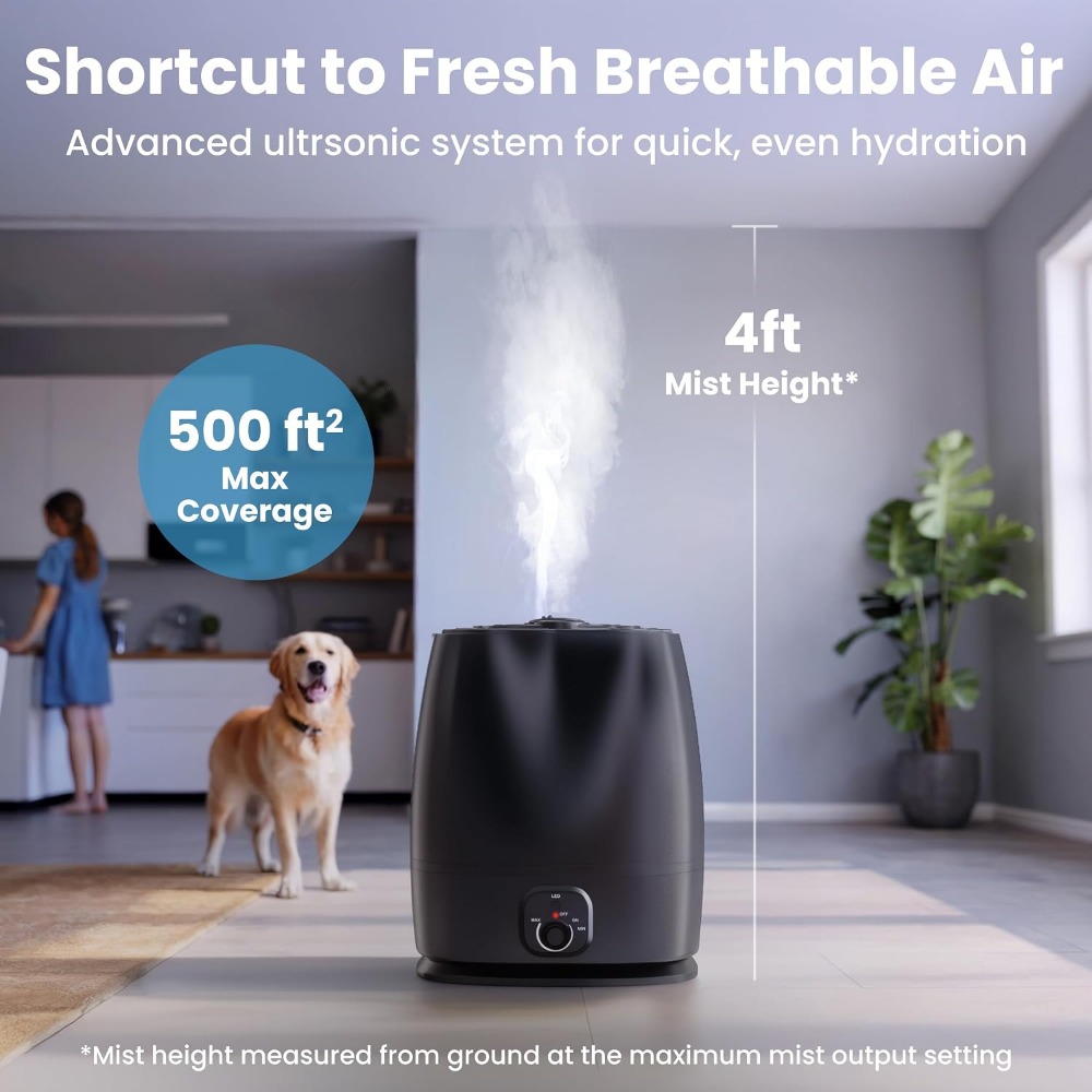 6L Quiet Bedroom Humidifier, 5 - Baby Nursery Humidifier ulasan dan harga