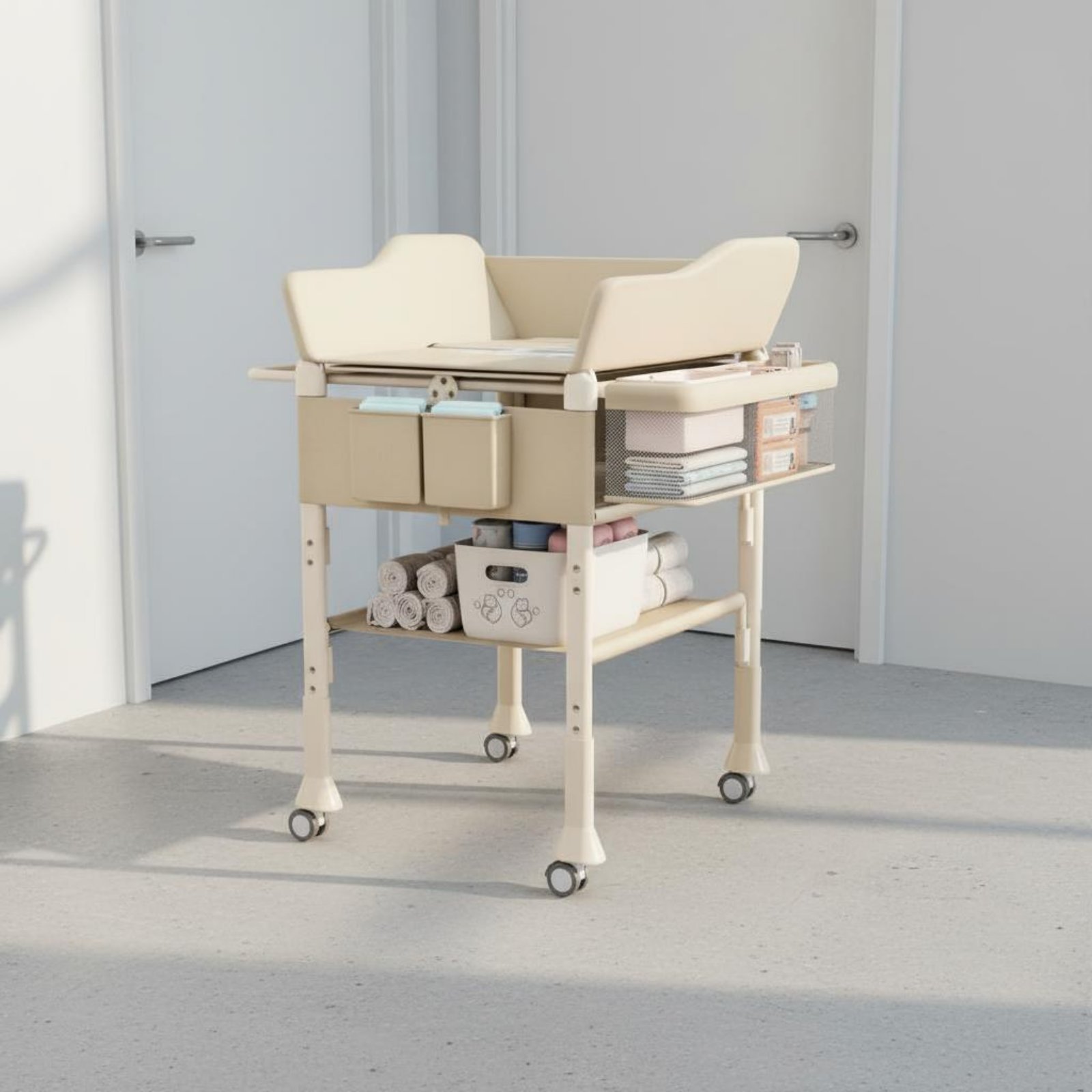Baby Bath Changing Table Combo - Baby Nursery Furniture ulasan dan harga