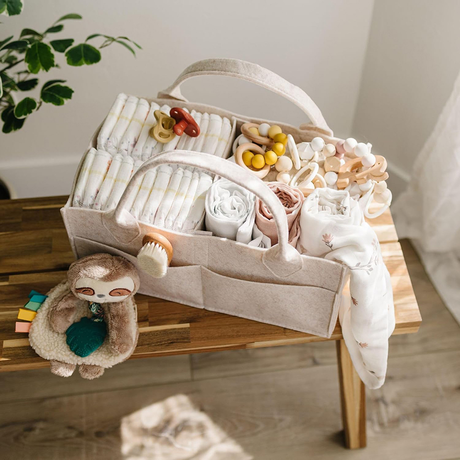 Baby Diaper Ball Bag Organizer - Baby Nursery Dresser ulasan dan harga
