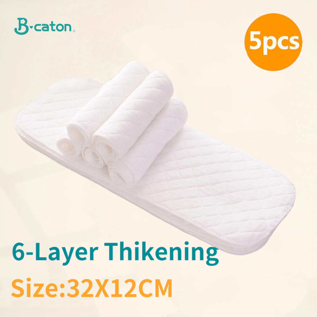 10pcs/5pcs Baby Reusable Diape - Diaper Pail Odor ulasan dan harga