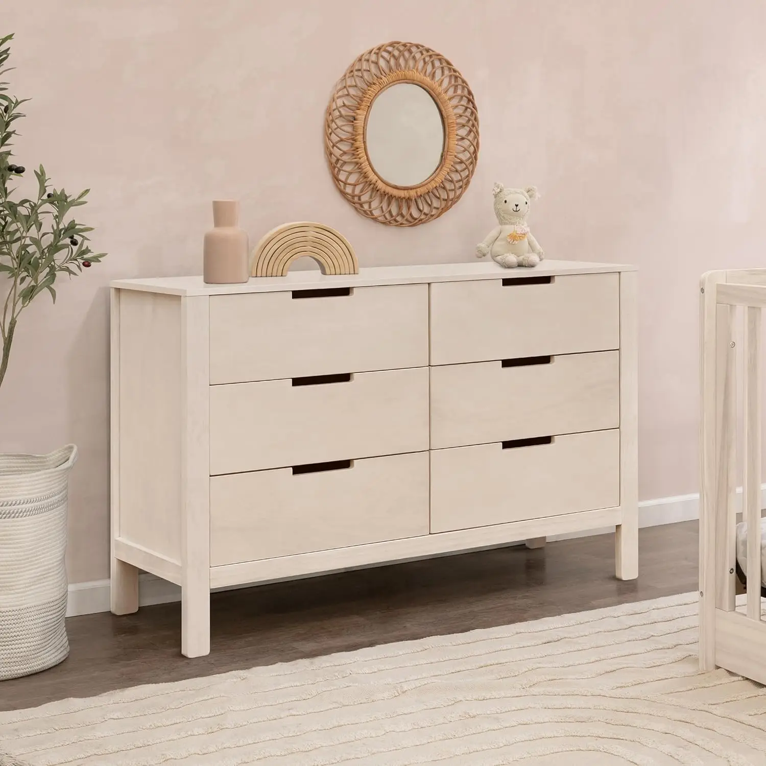 Double Chest of Drawers for Nu - Baby Nursery Dresser ulasan dan harga