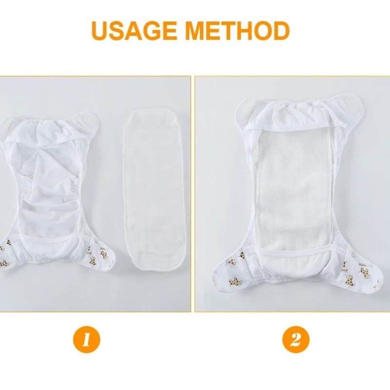 2/5/10Pcs Baby Diapers Reusabl - Diaper Pail Odor ulasan dan harga