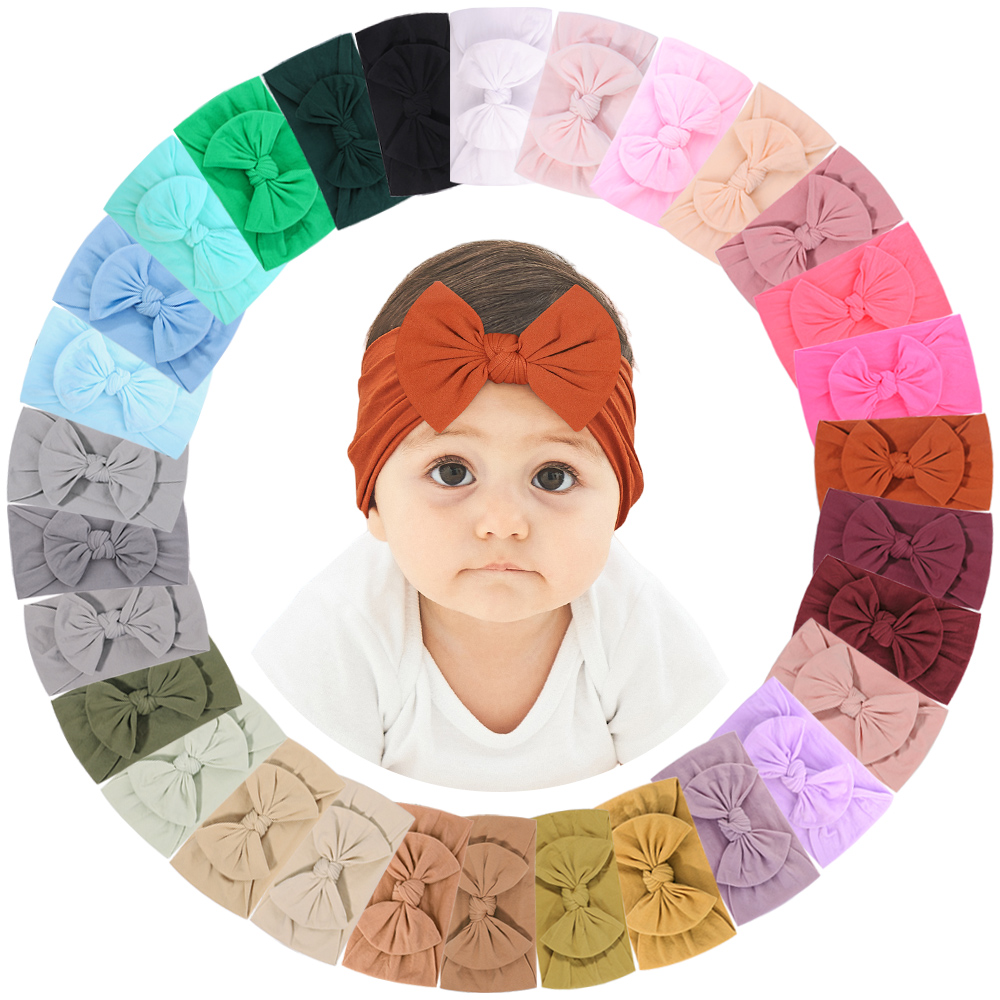 10/20pcs 6.1'' Nylon Soft Knit - Baby Wrap Stretchy ulasan dan harga