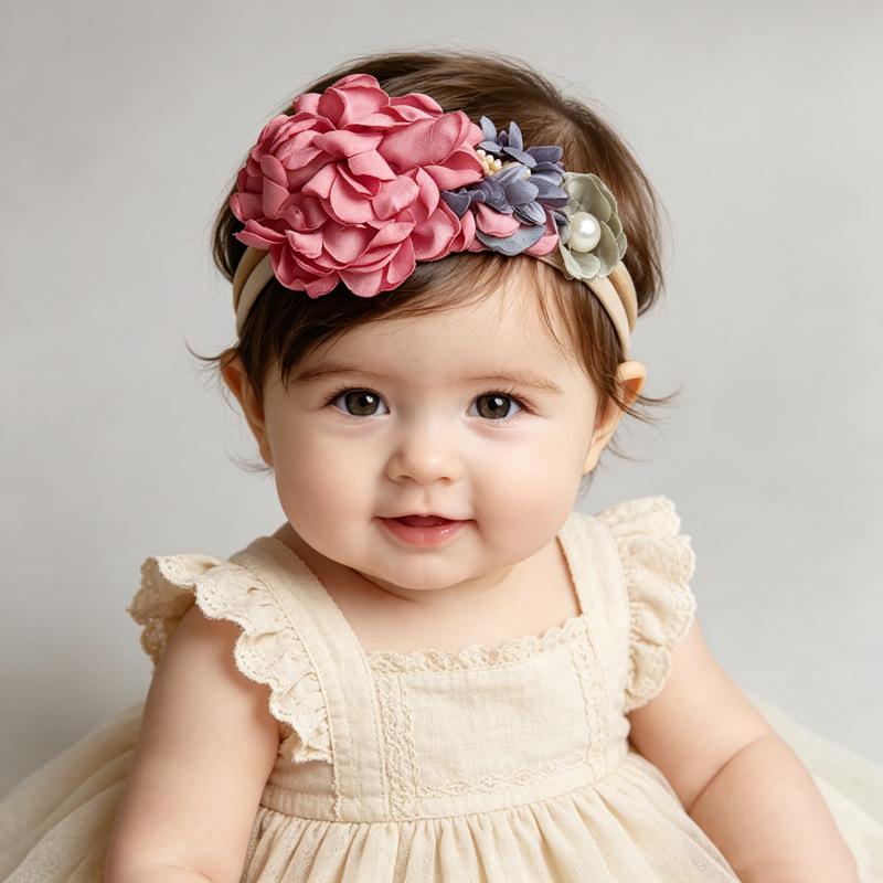 Nylon Headbands for Newborn Ba - Baby Wrap Stretchy ulasan dan harga