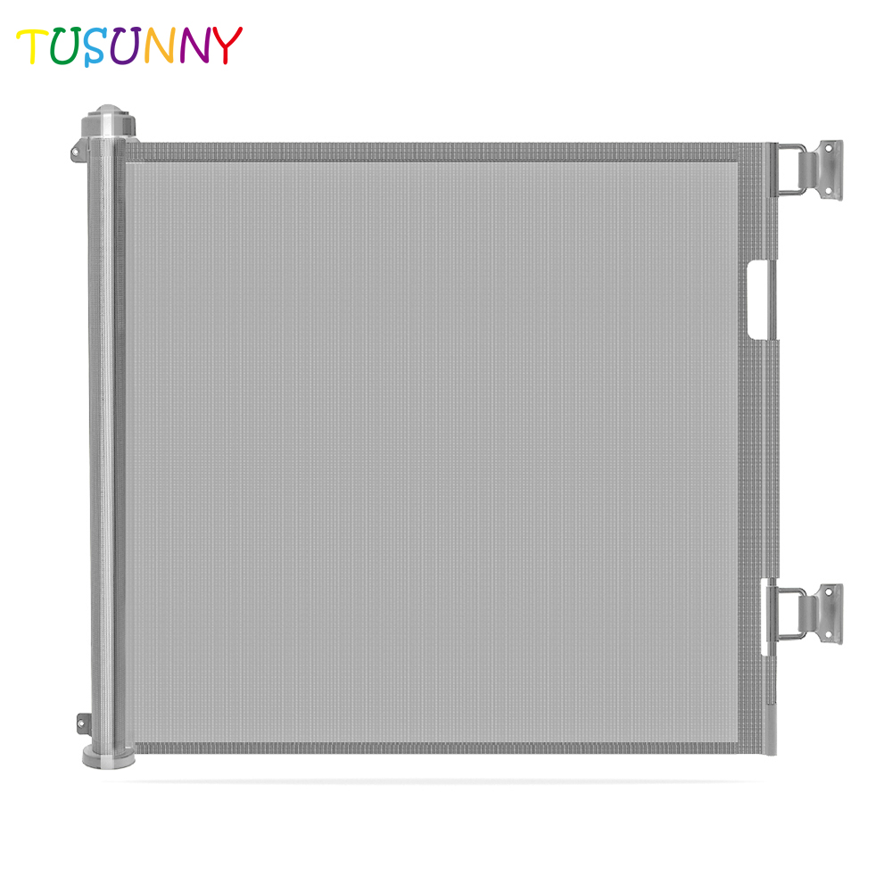 Baby Safety Gate Retractable D - Baby Gate Extra Wide ulasan dan harga
