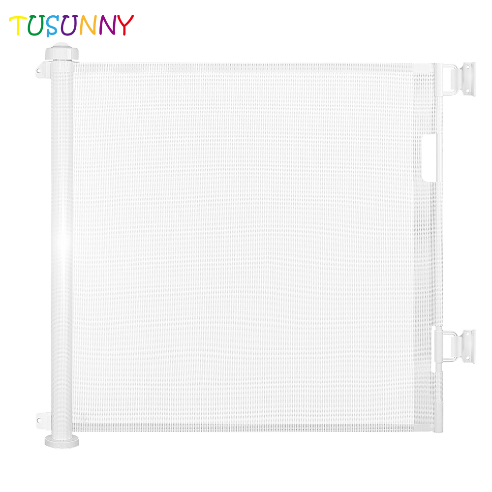 Baby Safety Gate Retractable D - Baby Gate Extra Wide ulasan dan harga