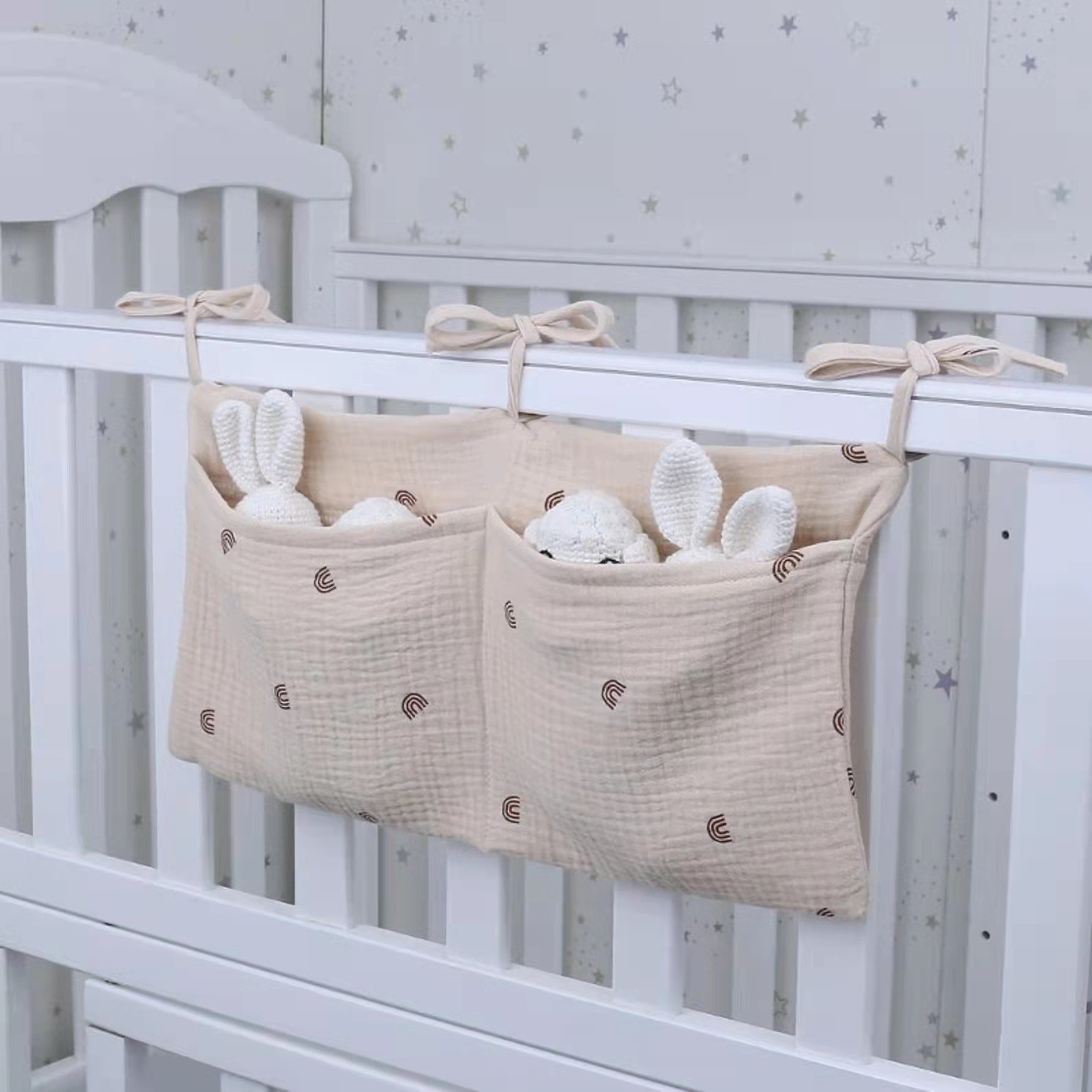 Portable Baby Crib Storage Bag - Diaper Caddy Organizer ulasan dan harga