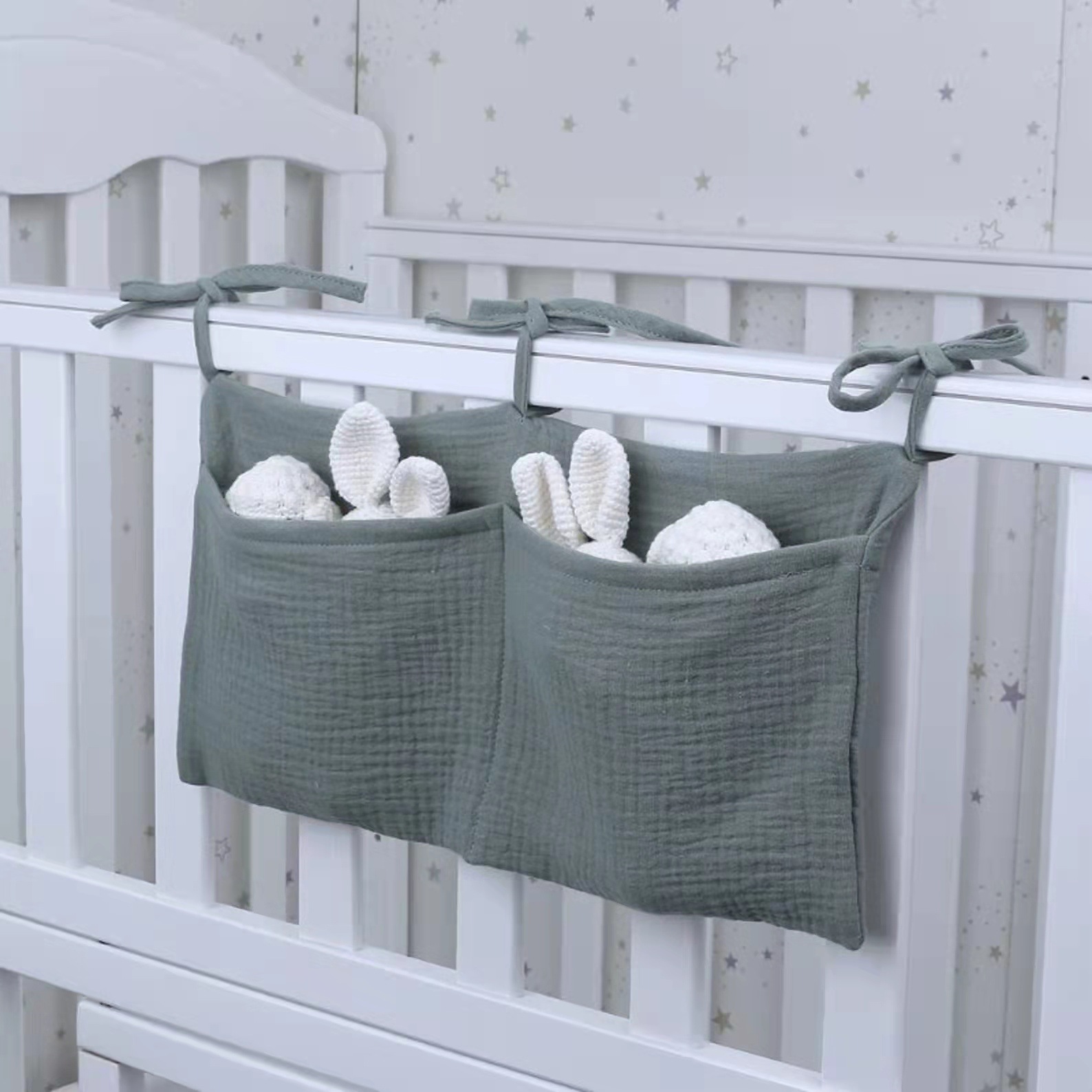 Portable Baby Crib Storage Bag - Diaper Caddy Organizer ulasan dan harga