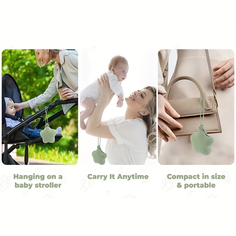 Silicone Pacifier Holder Case, - Diaper Caddy Organizer ulasan dan harga