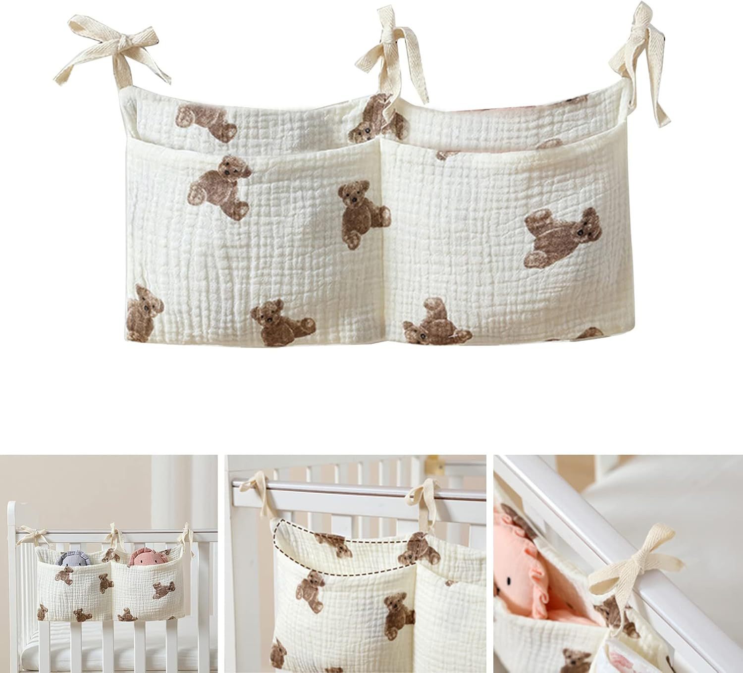 Baby Crib Organizer Cot Caddy  - Baby Nursery Furniture ulasan dan harga