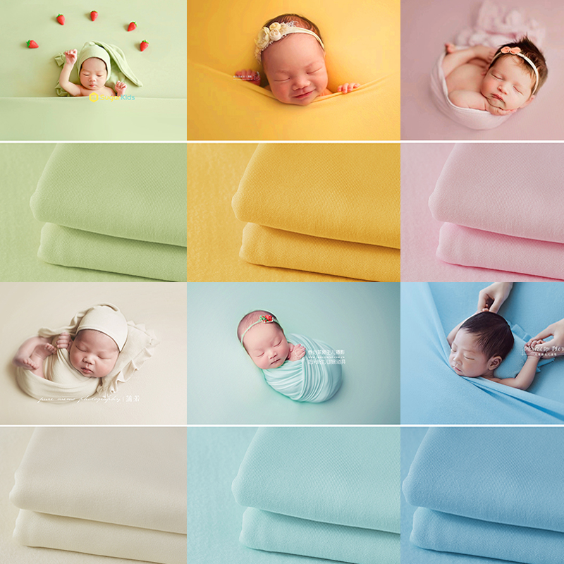 150*170cm Newborn Photography  - Baby Wrap Stretchy ulasan dan harga