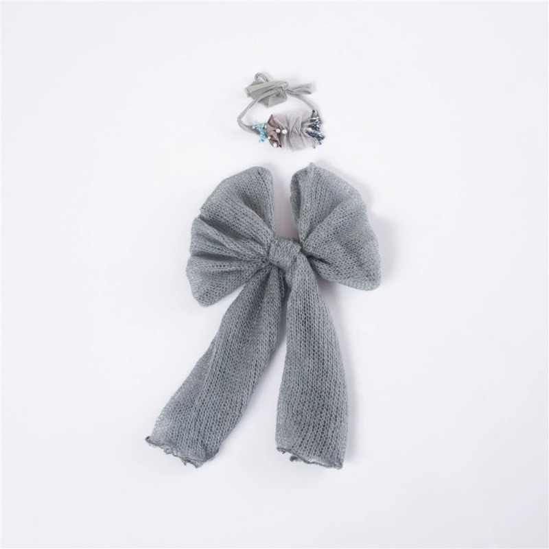 2pcs Butterfly Bowknot Pose Be - Baby Wrap Stretchy ulasan dan harga