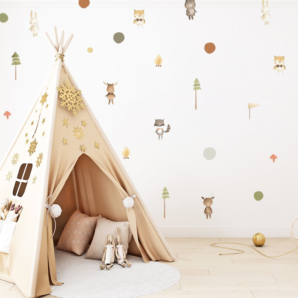 Cartoon Cute Fox Rabbit Animal - Baby Nursery Furniture ulasan dan harga
