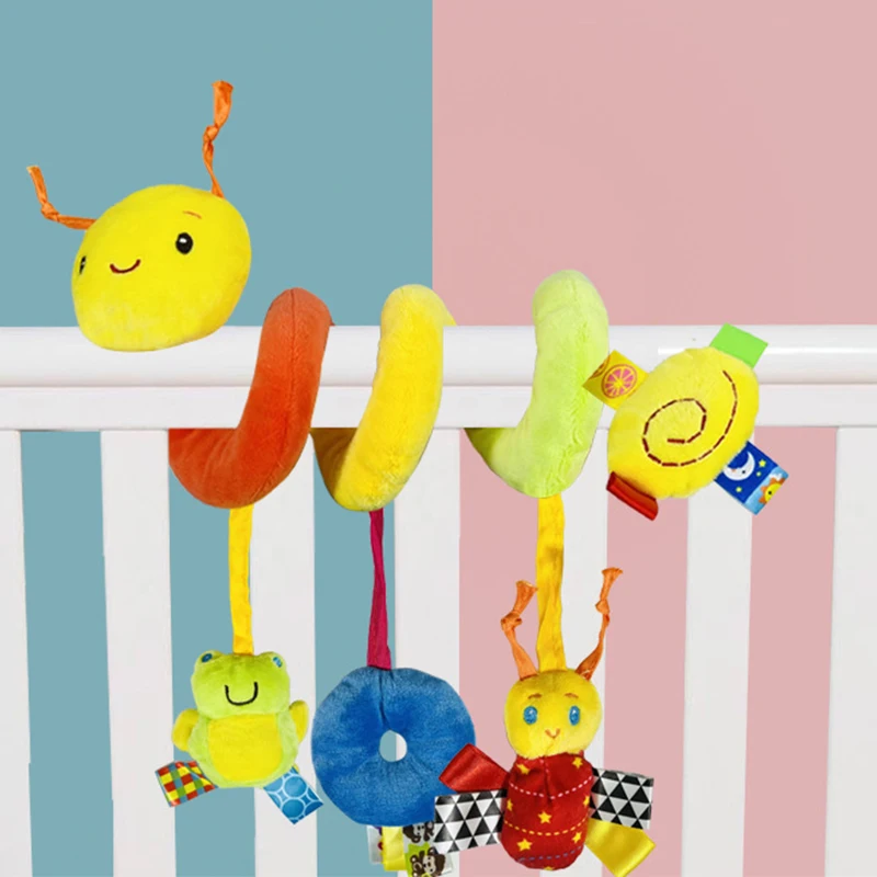 Baby Crib Hanging Rattles Toys - Baby Nursery Mobile ulasan dan harga