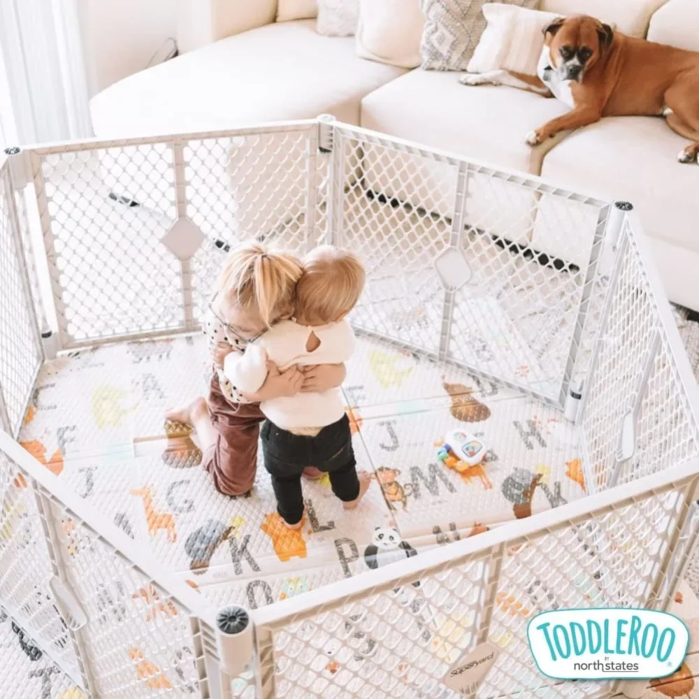 #For Superyard 6 Panel Baby Pl - Baby Gate Extra Wide ulasan dan harga