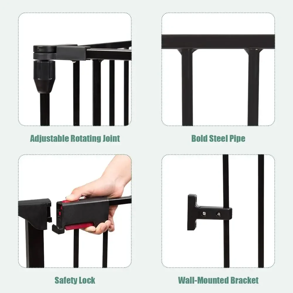 8-Panel Adjustable Extra Wide  - Baby Gate Extra Wide ulasan dan harga
