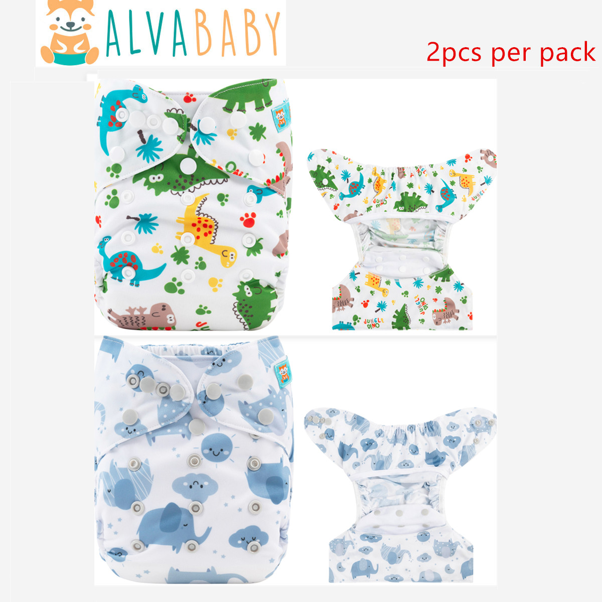 2pcs Eco-friendly Baby Cloth D - Diaper Pail Odor ulasan dan harga