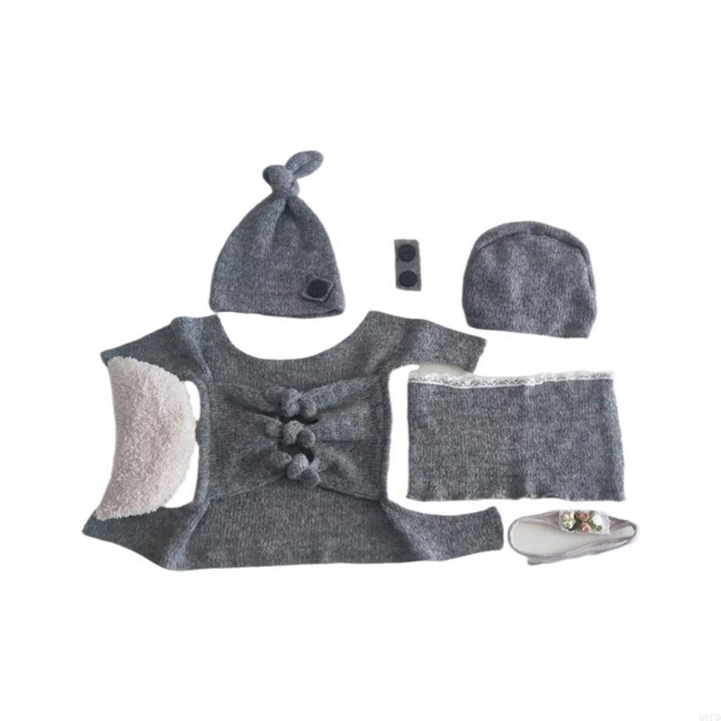   Baby Photography Props Hat W - Baby Wrap Stretchy ulasan dan harga