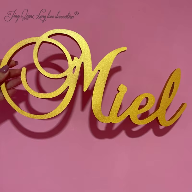 Custom  Personalised Wooden Na - Baby Nursery Name Wall Art ulasan dan harga
