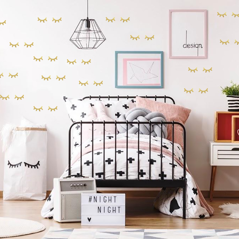 Kids Room Decoration  Eyelash  - Baby Nursery Wall Stickers ulasan dan harga