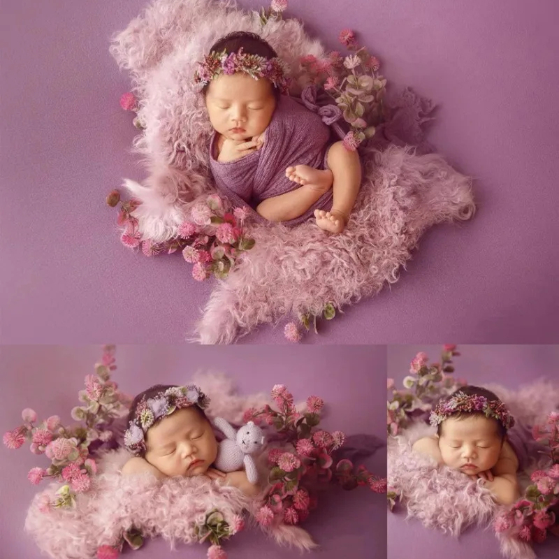 Purple Tones Newborn Photograp - Baby Wrap Stretchy ulasan dan harga