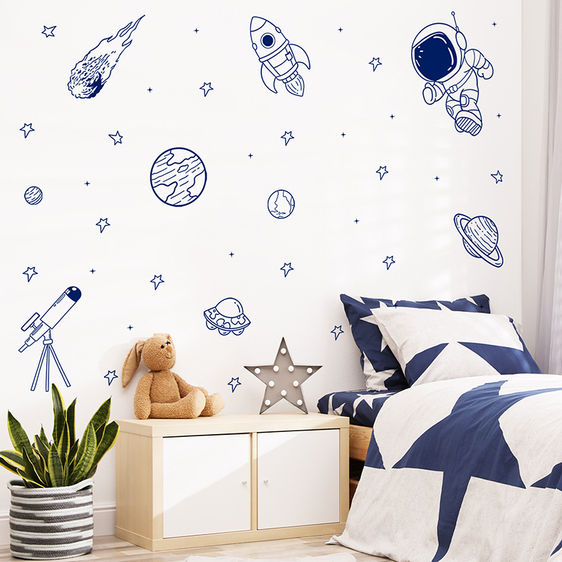 Cartoon Universe Astronaut Pla - Baby Nursery Furniture ulasan dan harga