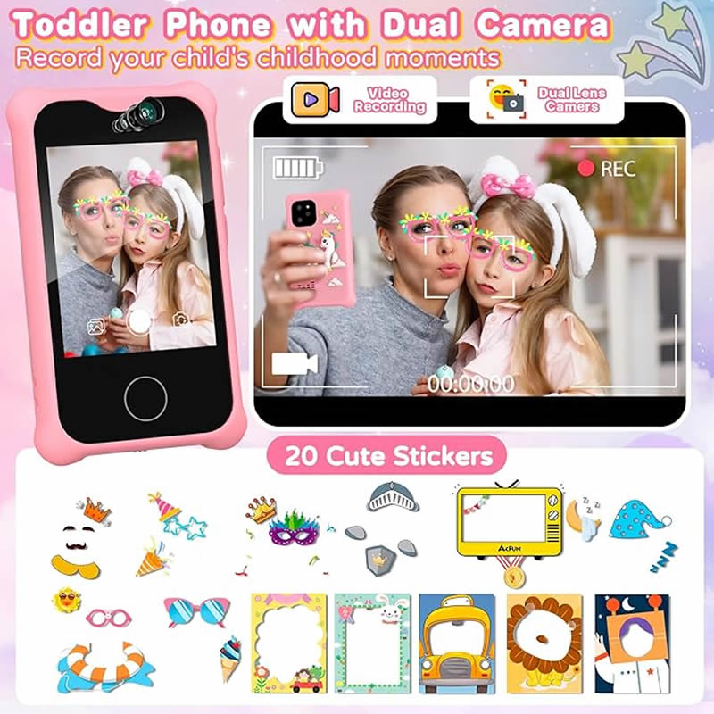 Digital Camera Kids Smart Phon - Baby Nursery Mobile ulasan dan harga