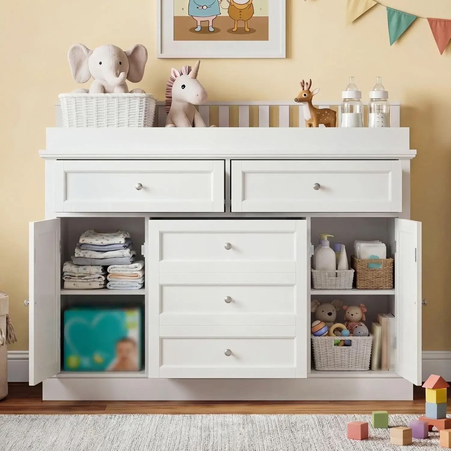 46 Baby Dresser with Changing  - Baby Nursery Dresser ulasan dan harga
