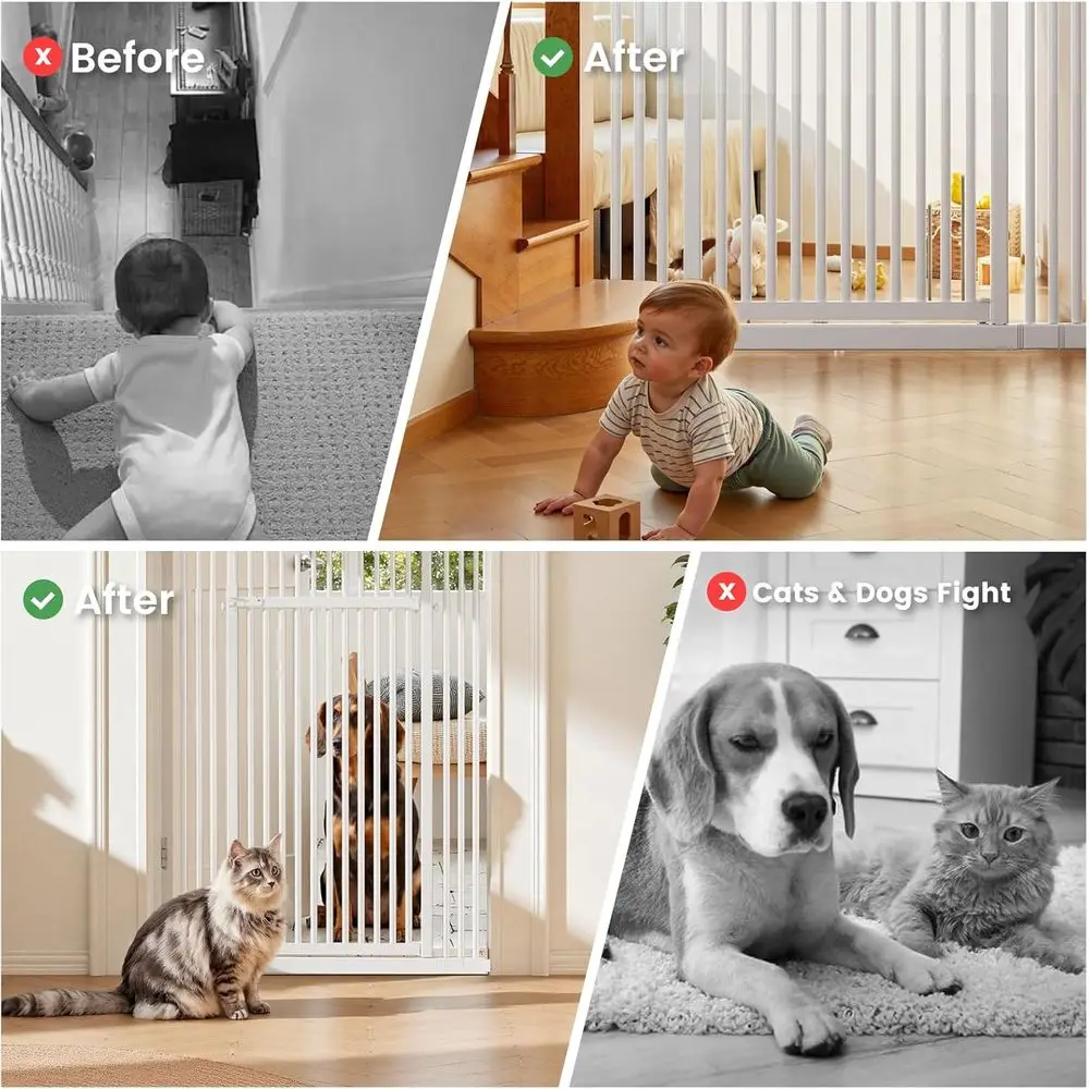 Extra Tall 51-87 Adjustable Ca - Baby Gate Extra Wide ulasan dan harga