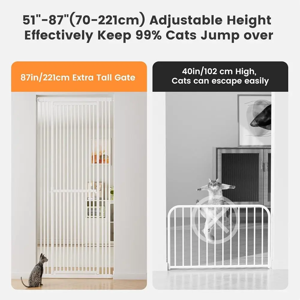 Extra Tall 51-87 Adjustable Ca - Baby Gate Extra Wide ulasan dan harga